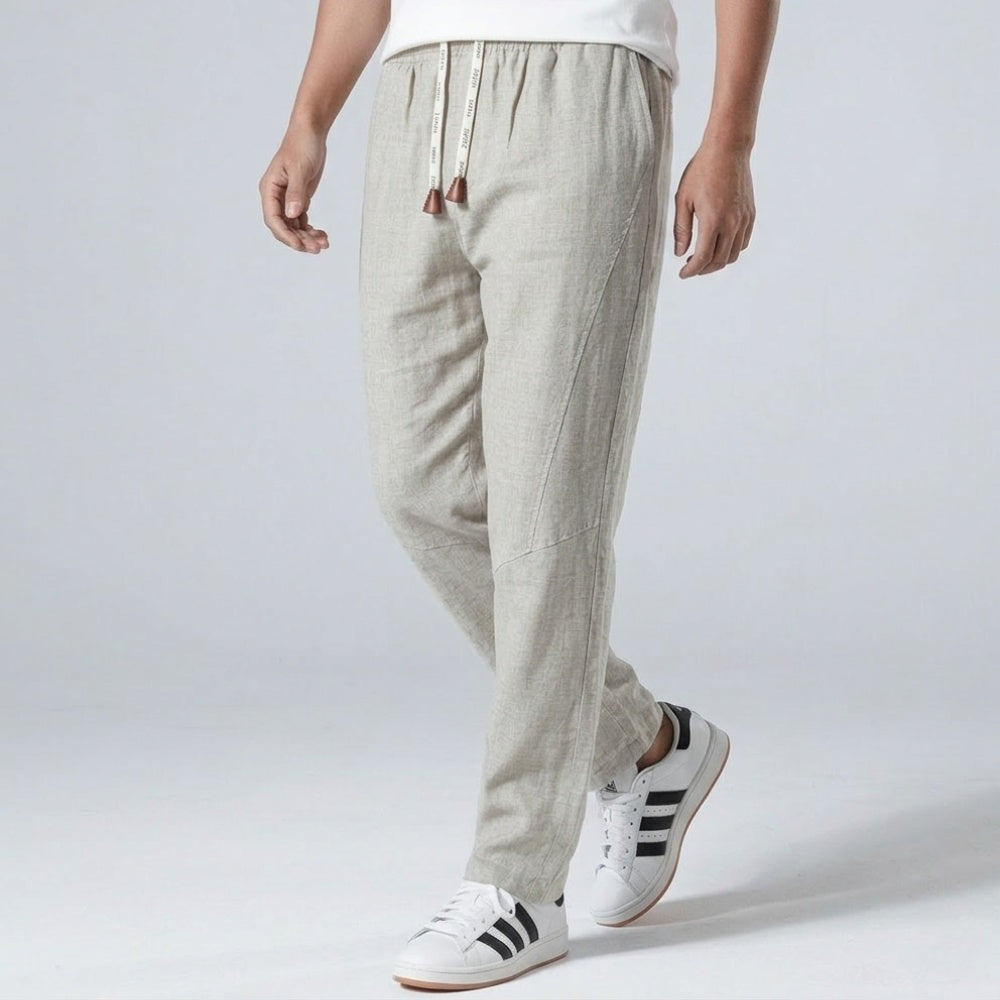 Pack de 3 x Tsuki - Pantalon confort japonais en lin