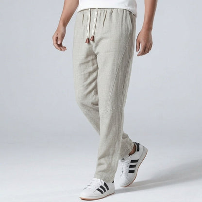 Pack de 3 x Tsuki - Pantalon confort japonais en lin