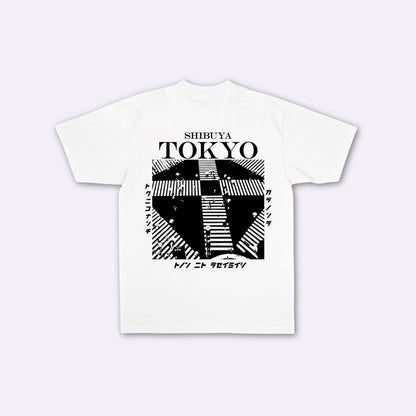 Shibuya - T-shirt japonais oversize