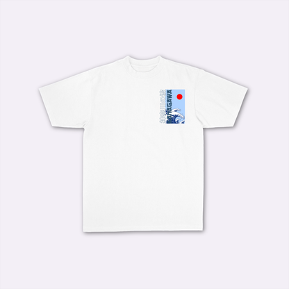 Kanagawa - T-shirt japonais oversize