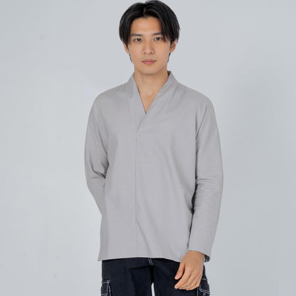 Jun - Chemise à manches longues en lin