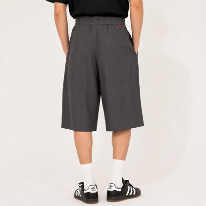 Kaze - Pantalon court plissé japonais