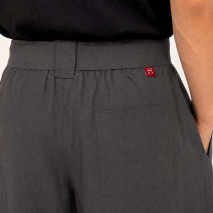 Kaze - Pantalon court plissé japonais