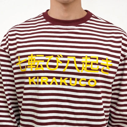 Shima - T-shirt rayé regular fit
