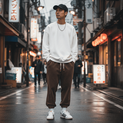 Nagomi - Pantalon en velours côtelé