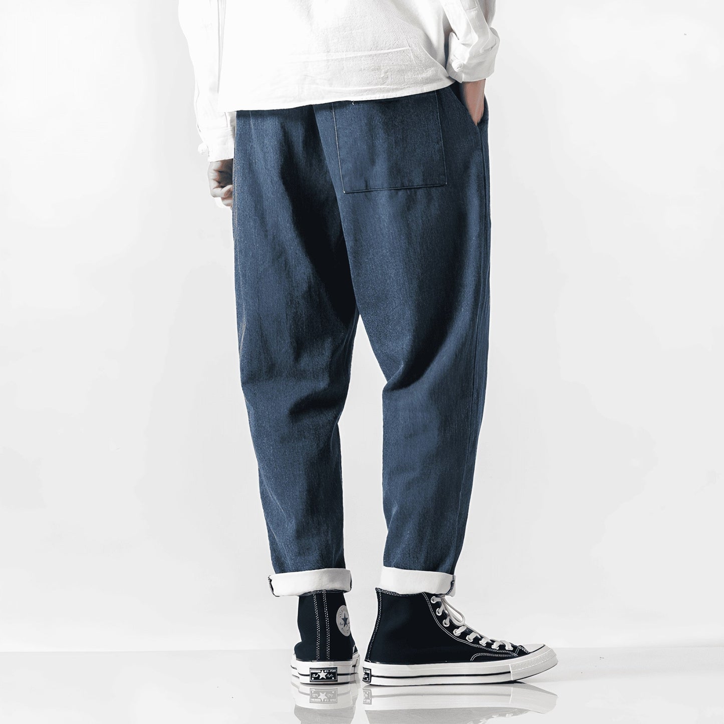 Asami - Pantalon denim confort