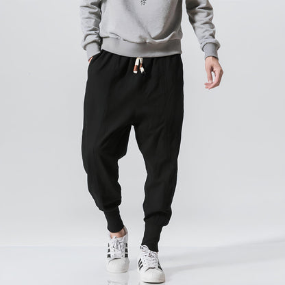 Riku - Pantalon harem confort en coton