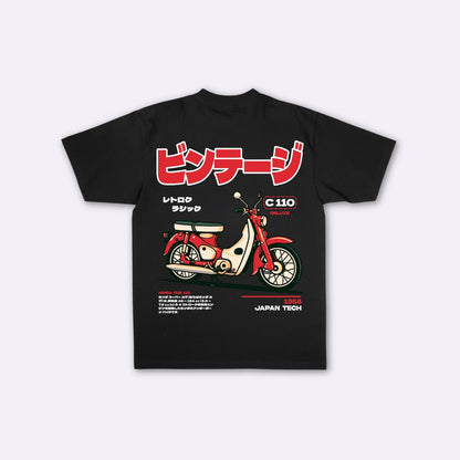 Super Cub - T-shirt japonais oversize