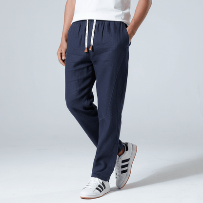 Pack de 3 x Tsuki - Pantalon confort japonais en lin