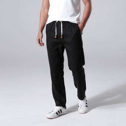 Pack de 3 x Tsuki - Pantalon confort japonais en lin