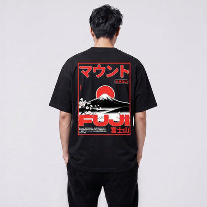 Fuji - T-shirt japonais oversize