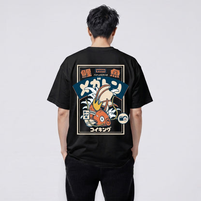 Koi - T-shirt japonais oversize