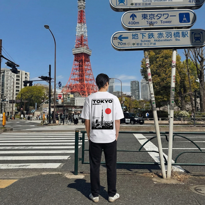 Tokyo - T-shirt japonais oversize