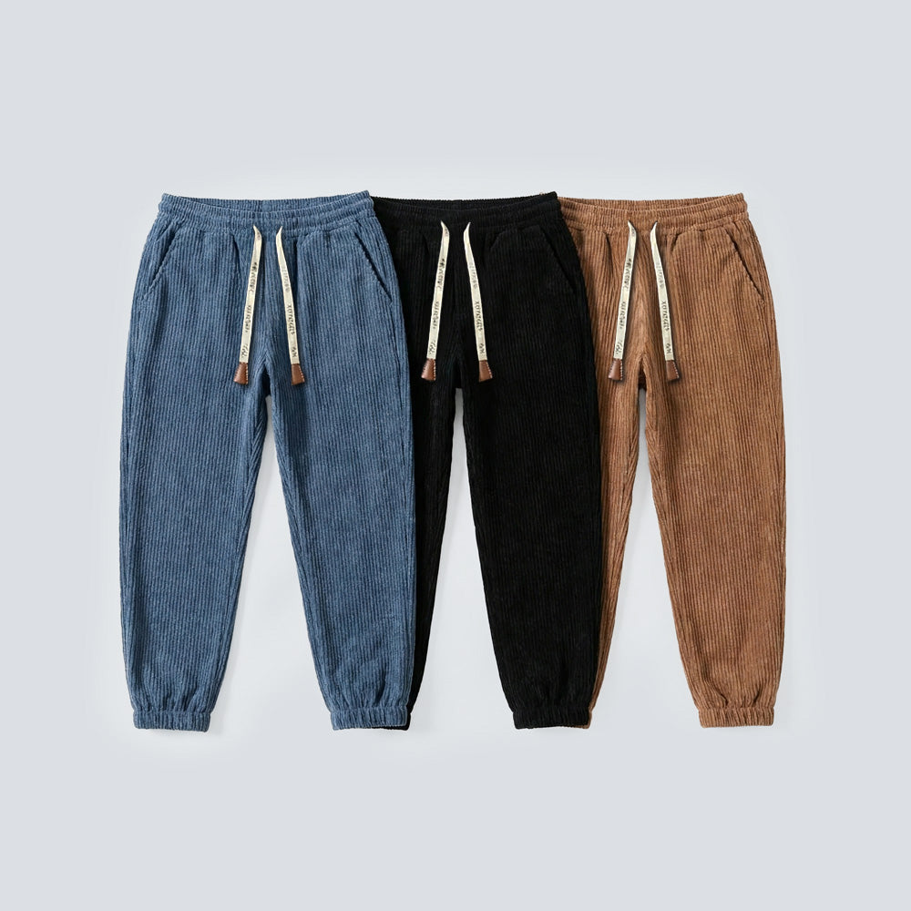 Pack de 3 x Jitsu - Pantalon en velours côtelé