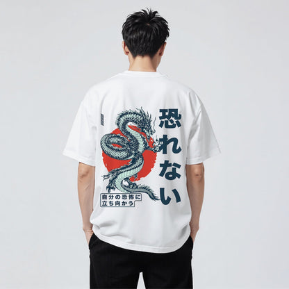 Ryū - T-shirt japonais oversize