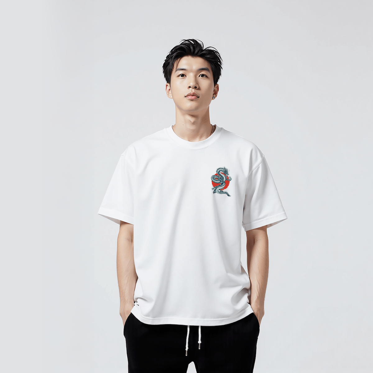 Ryū - T-shirt japonais oversize