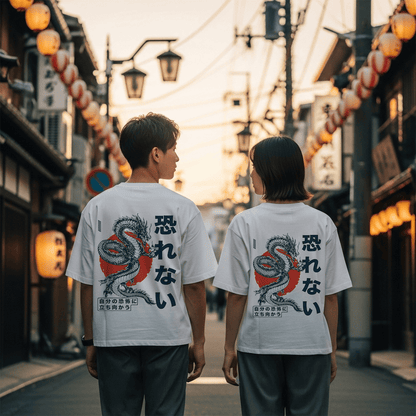 Ryū - T-shirt japonais oversize
